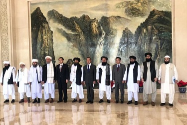 Bertemu Menlu Cina, Delegasi Taliban Bahas Proses Perdamaian Dan Masalah Keamanan Di Afghanistan